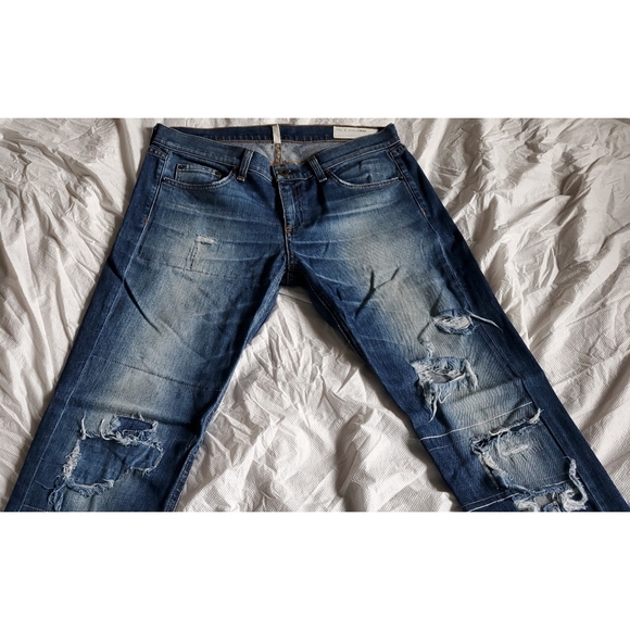 Rag & Bone The Dre distressed jeans in Surfer Repair 29 - Picture 3 of 11
